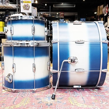 C&C CUSTOM DRUMS 【USED】Player Date I 3pc Set [20BD，13TT，16FT/Classic Blue & Silver Bop Duco] 画像10