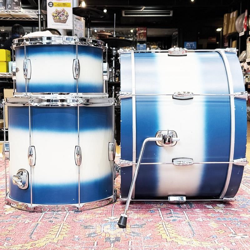 C&C CUSTOM DRUMS 【USED】Player Date I 3pc Set [20BD，13TT，16FT/Classic Blue & Silver Bop Duco] 画像10