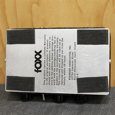 foxx VINTAGE Tone Machine early70's Black 画像1