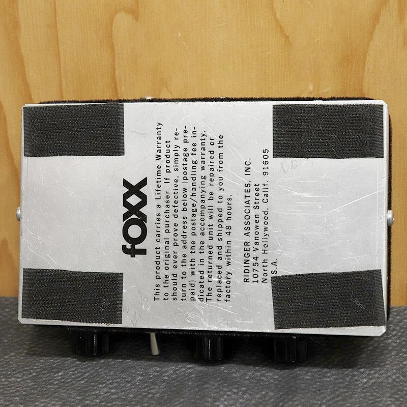 foxx VINTAGE Tone Machine early70's Black 画像1