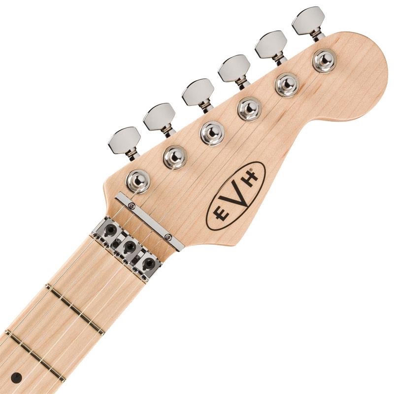 EVH Striped Series Circles (White and Black/Maple) 画像4