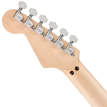 EVH Striped Series Circles (White and Black/Maple) 画像5