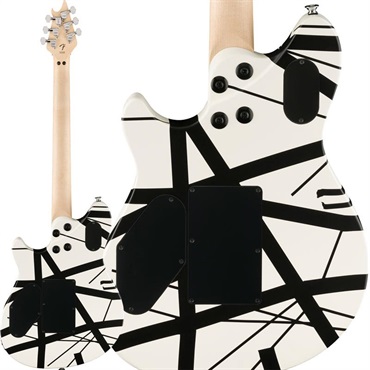EVH Wolfgang Special Striped (Black and White/Ebony) 画像1