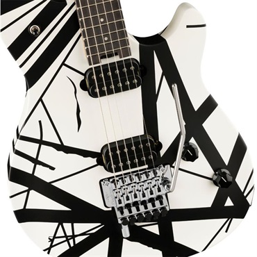 EVH Wolfgang Special Striped (Black and White/Ebony) 画像2
