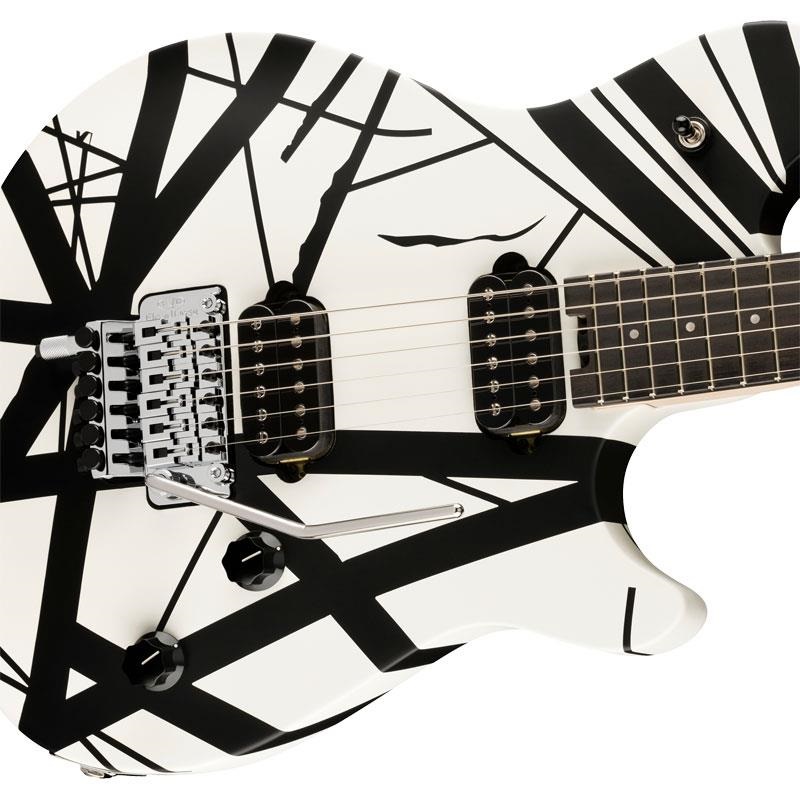 EVH Wolfgang Special Striped (Black and White/Ebony) 画像3