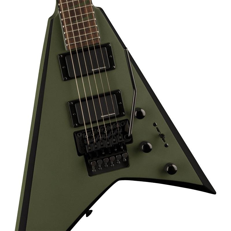 Jackson X Series Rhoads RRX24 (Matte Army Drab with Black Bevels) 画像2