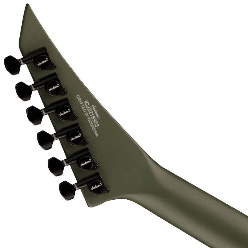Jackson X Series Rhoads RRX24 (Matte Army Drab with Black Bevels) 画像5