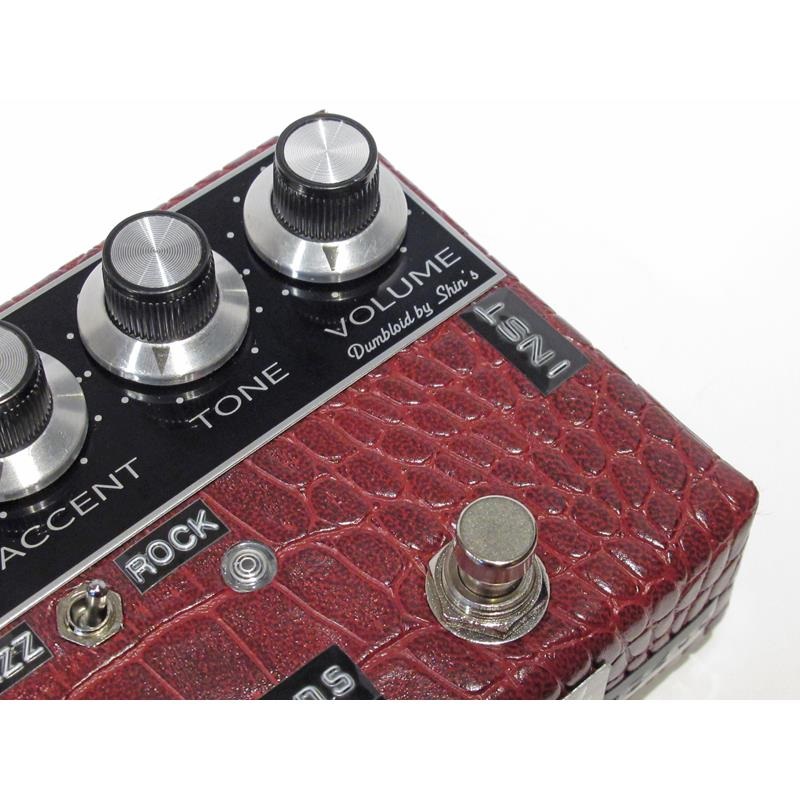 shin’s music DUMBLOID ODS Red Crocodile / Black Panel 画像2