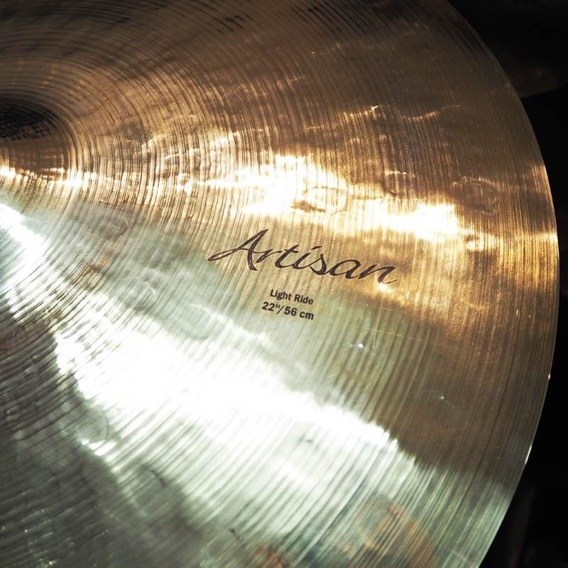 SABIAN 【創業50周年大決算SALE】Artisan Light Ride Brilliant 22 [VL-22AR/L-B:2520g]【SABIAN選定会2024ドラステ】【店頭展示特価品】 画像2