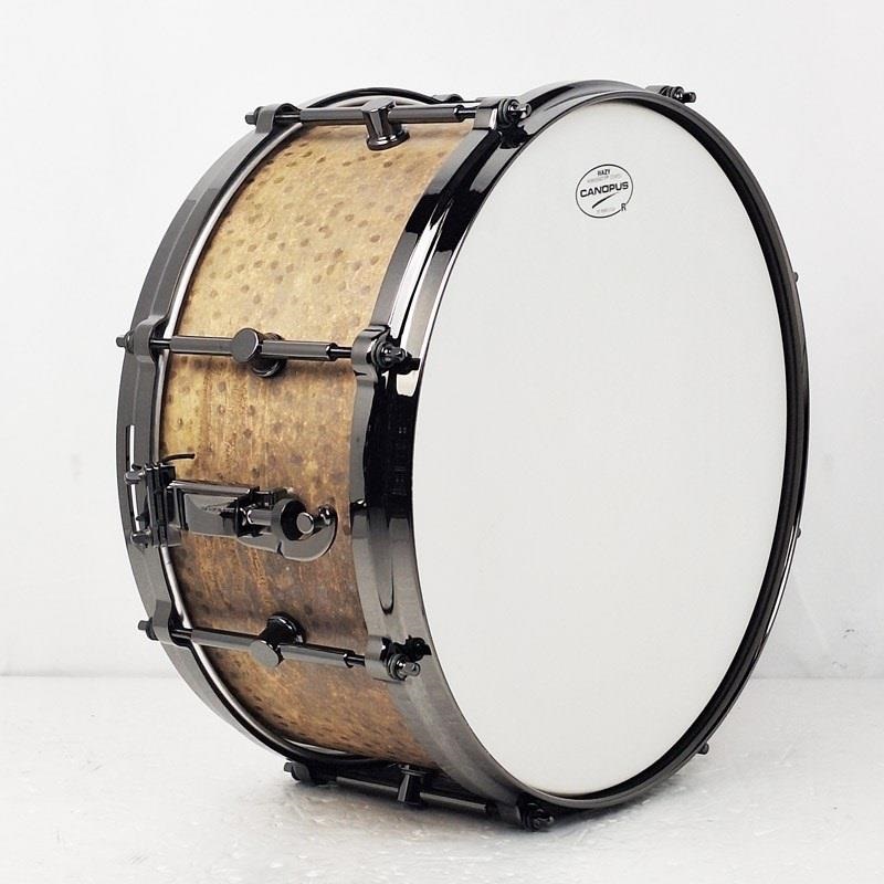 CANOPUS 【創業50周年大決算SALE】SMB2-1465 [Patina Solid Brass Snare Drum 14×6.5]【店頭展示特価品】 画像3