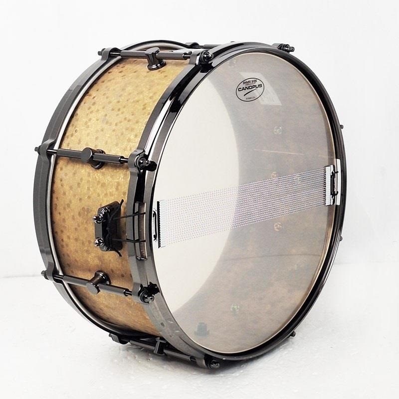 CANOPUS 【創業50周年大決算SALE】SMB2-1465 [Patina Solid Brass Snare Drum 14×6.5]【店頭展示特価品】 画像4