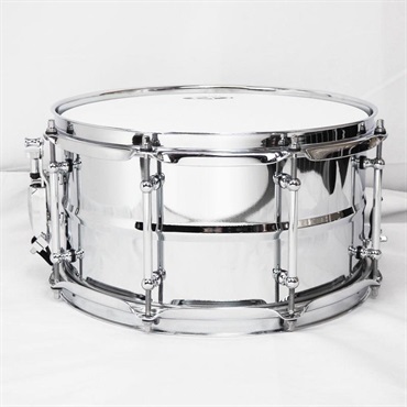 Drummers Base 【創業50周年大決算SALE】CUSTOM STEEL SNARE 12×6.5 [Made In Japan]【店頭展示特価品】 画像1