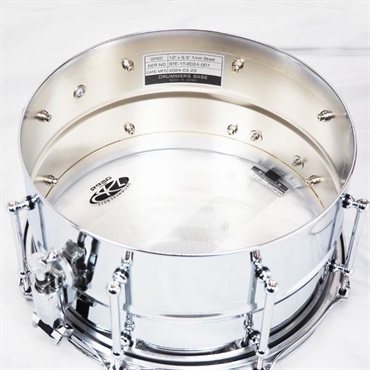 Drummers Base 【創業50周年大決算SALE】CUSTOM STEEL SNARE 12×6.5 [Made In Japan]【店頭展示特価品】 画像8