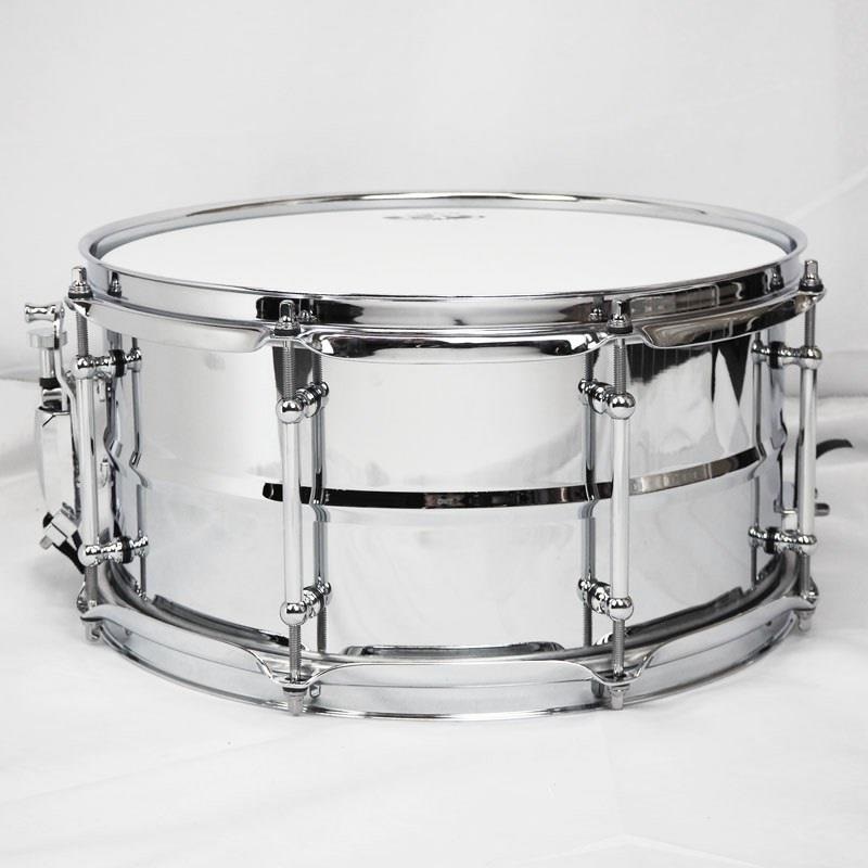 Drummers Base 【創業50周年大決算SALE】CUSTOM STEEL SNARE 13×6.5 [Made In Japan]【店頭展示特価品】 画像1