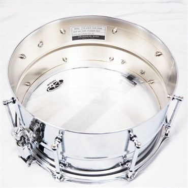 Drummers Base 【創業50周年大決算SALE】CUSTOM STEEL SNARE 13×6.5 [Made In Japan]【店頭展示特価品】 画像8