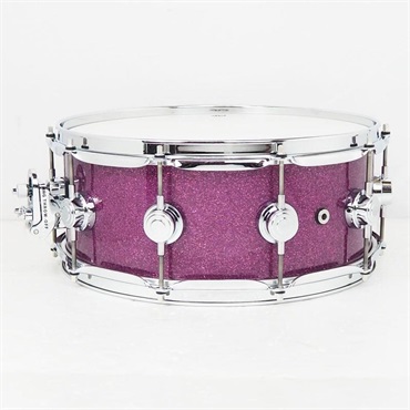 dw 【創業50周年大決算SALE】DRX15514SSC099 [Collector's Pure Maple Snare Drum VLT Shell 14×5.5 / Purple Glass FinishPly]【店頭展示特価品】 画像1