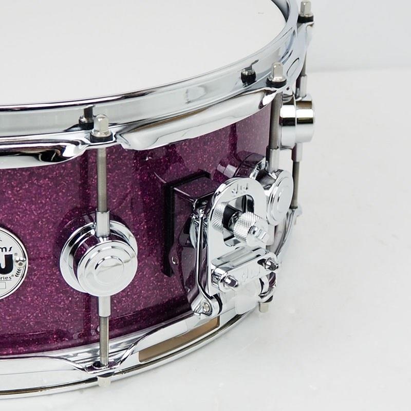 dw 【創業50周年大決算SALE】DRX15514SSC099 [Collector's Pure Maple Snare Drum VLT Shell 14×5.5 / Purple Glass FinishPly]【店頭展示特価品】 画像5