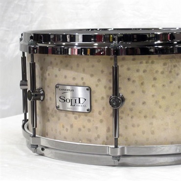 CANOPUS SMB2-1465 [Patina Solid Brass Snare Drum 14''×6.5'']【店頭展示特価品】 画像1