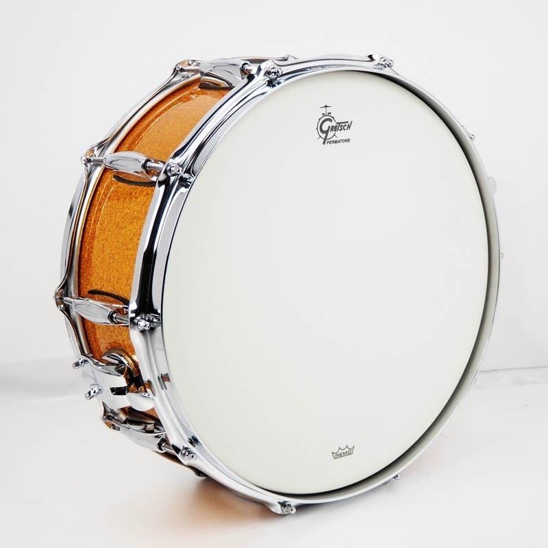 GRETSCH 【創業50周年大決算SALE】GBNT-5514S-1CL 022 [Brooklyn Snare Drum 14×5.5 - Gold Sparkle]【店頭展示特価品】 画像3
