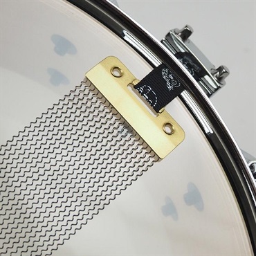 PORK PIE 【最安SALE】8ply Maple Snare Drum 14×5 - Vintage White Marine Pearl Wrap【店頭展示特価品】 画像7