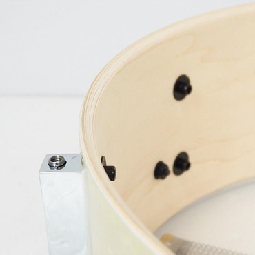 PORK PIE 【最安SALE】8ply Maple Snare Drum 14×5 - Vintage White Marine Pearl Wrap【店頭展示特価品】 画像9