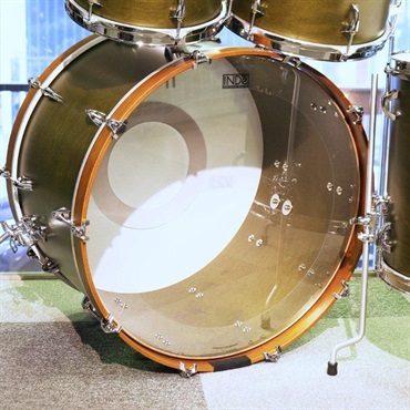 INDe 【創業50周年大決算SALE】Flex-Tuned Maple 4pc Drum Kit [22BD，16FT，12&10TT] -Matte Olive Lacquer【店頭展示特価品】 画像7