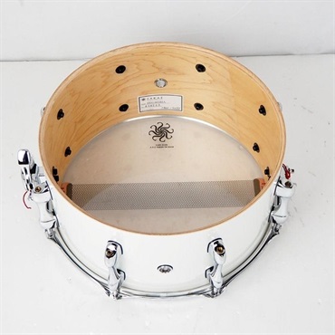 SAKAE OSAKA HERITAGE 【創業50周年大決算SALE】SD1365MA/M-PW [Maple Snare Drum 13×6.5 - Pearl White]【店頭展示特価品】 画像8