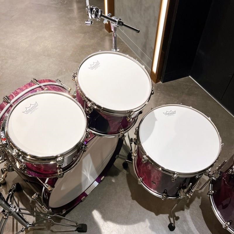 Pearl Reference One 5pc Drum Set [Limited Color/Sapphire Fade over Bubinga/22BD，10TT，12TT，14FT，16FT]【Pearlファクトリーツアー2024オーダー品】【店頭展示特価品】 画像6
