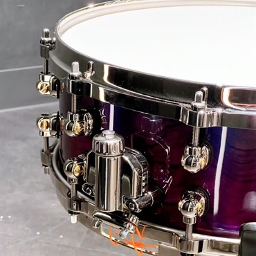 Pearl RF1C1450S/N #T01 [Reference One 14×5 Snare Drum -Limited Color/Sapphire Fade over Bubinga]【Pearlファクトリーツアー2024オーダー品】【店頭展示特価品】 画像2