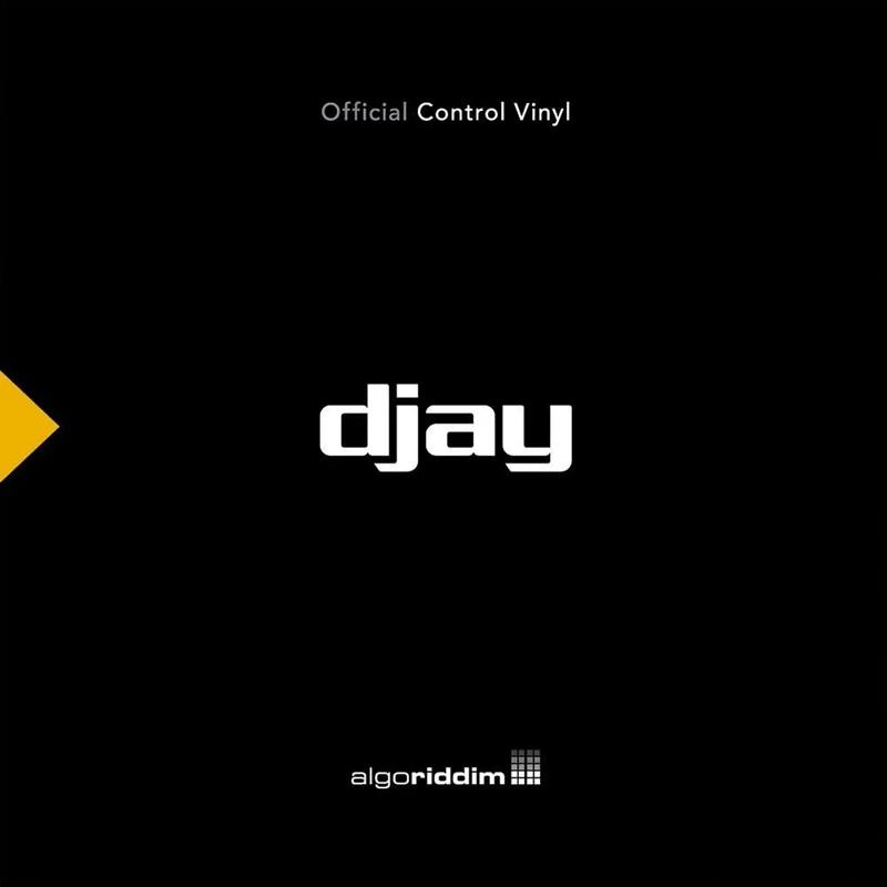 stokyo Algoriddim × stokyo / djay Control Vinyl 7 Black (DJAY7-001) 画像1