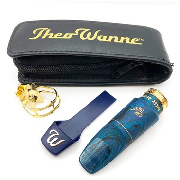 Theo Wanne 【セオ・ワニ氏フェイシングチェック済!!】「オープニング：D」アルトサックス用マウスピース セオ・ワニ belle bleue (ベルブルー)【イケベ楽器店創業50周年記念モデル】 画像1