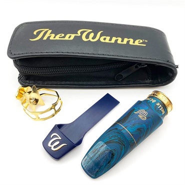 Theo Wanne 【セオ・ワニ氏フェイシングチェック済!!】「オープニング：E」アルトサックス用マウスピース セオ・ワニ belle bleue (ベルブルー)【イケベ楽器店創業50周年記念モデル】 画像1