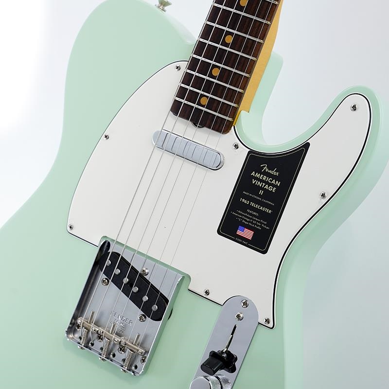 Fender USA American Vintage II 1963 Telecaster (Surf Green/Rosewood) 【特価】 画像3