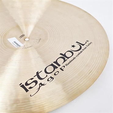 ジャズライドシンバル　イスタンブール（中古） ISTANBUL / AGOP Traditional Jazz Ride 22インチ 2364g