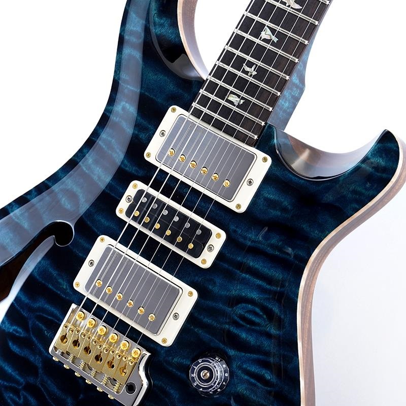P.R.S. Ikebe 50th Anniversary Wood Library Special Semi-Hollow (Teal) SN.0404322 画像3