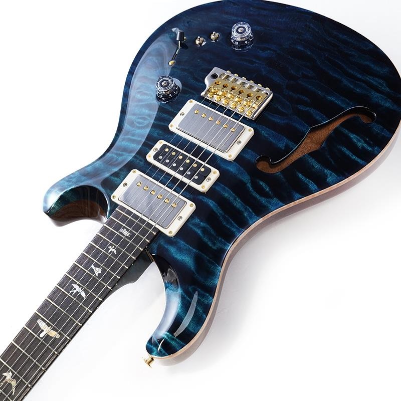 P.R.S. Ikebe 50th Anniversary Wood Library Special Semi-Hollow (Teal) SN.0404322 画像5