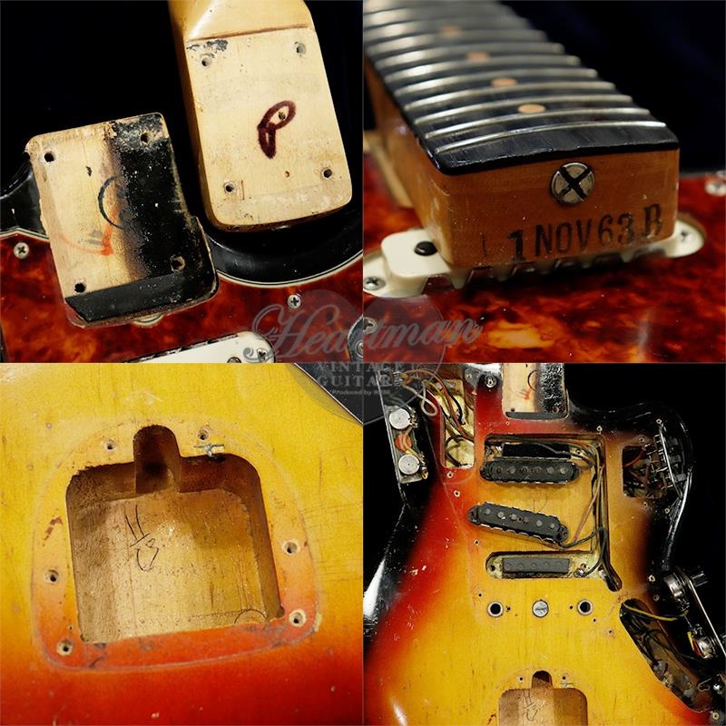 Fender USA USED 中古 VINTAGE Jaguar '64 Sunburst/R 画像5