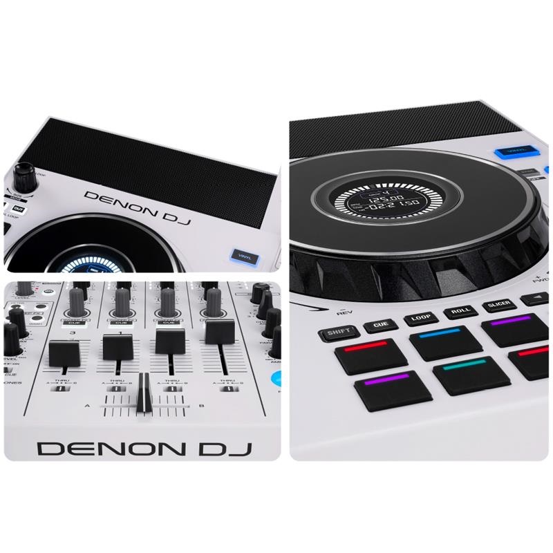 DENON SC LIVE 4 WHITE 【Apple Music対応】【オールインワン型スタンドアローンDJコントローラー】(デノンディージェー) 画像3