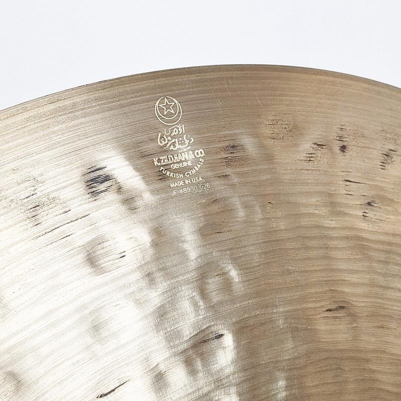 Zildjian USED 中古  K Constantinople Flat Ride 22 [リベットホール×1ヶ所あり/2366g] 画像3