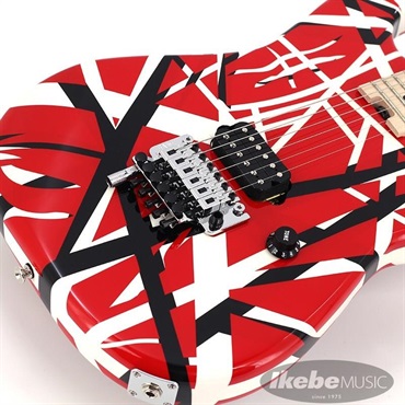 EVH Striped Series Red with Black Stripes 画像7