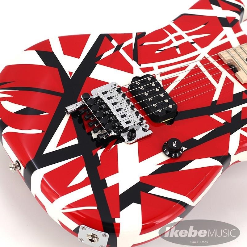 EVH Striped Series Red with Black Stripes 画像7