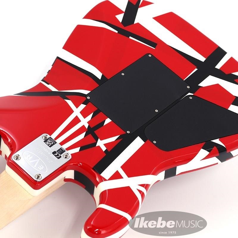 EVH Striped Series Red with Black Stripes 画像9