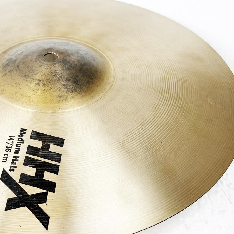 SABIAN USED 中古 HHX Medium Hats 14 pair [HHX-14THH/14BHH] [Top 1010g/Bottom 1322g] 画像5