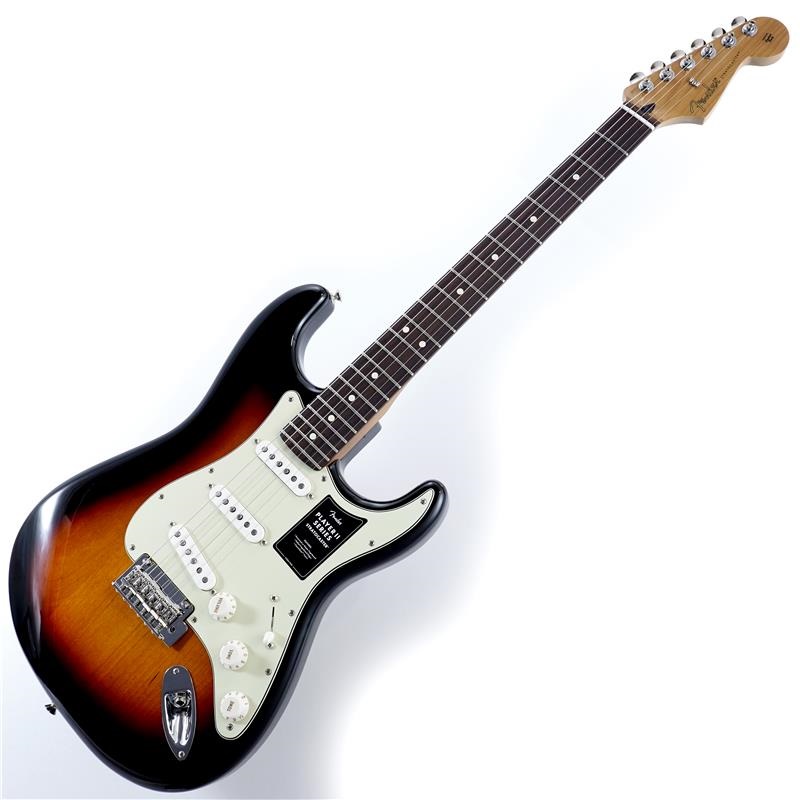 Fender MEX Limited Edition Player II Stratocaster Roasted Maple Neck with Fat '60s Strat Pickups (3-Color Sunburst / Rosewood) 画像1