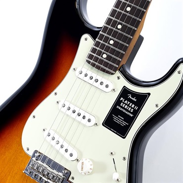 Fender MEX Limited Edition Player II Stratocaster Roasted Maple Neck with Fat '60s Strat Pickups (3-Color Sunburst / Rosewood) 画像3
