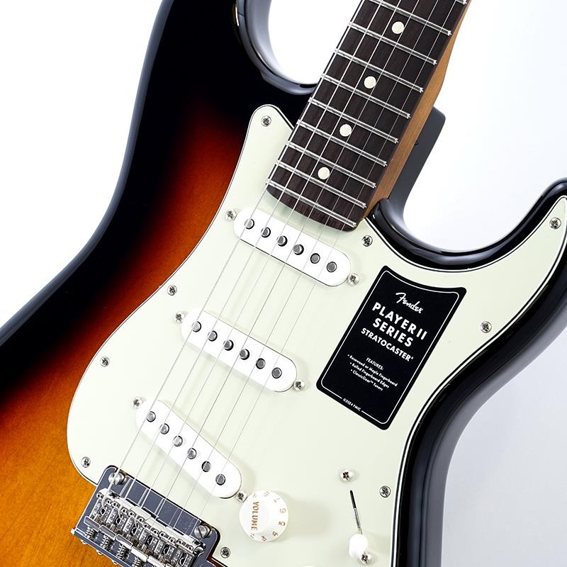 Fender MEX Limited Edition Player II Stratocaster Roasted Maple Neck with Fat '60s Strat Pickups (3-Color Sunburst / Rosewood) 画像3