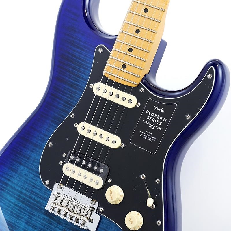 Fender MEX Limited Edition Player II Stratocaster HSS  Figured Maple Top (Blue Burst / Maple) 画像3