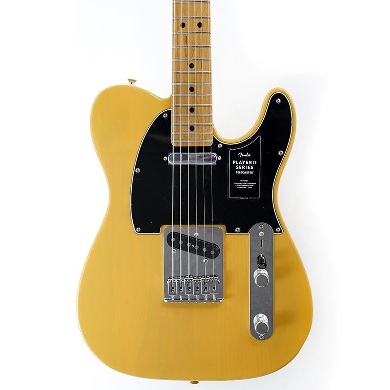 Fender MEX Limited Edition Player II Telecaster Roasted Maple Neck with Custom Shop Nocaster Tele Pickups (Butterscotch Blonde / Roasted Maple) 画像9