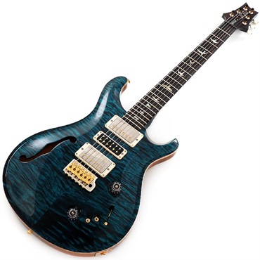 P.R.S. Ikebe 50th Anniversary Wood Library Special Semi-Hollow (Teal) SN.0401649 画像1