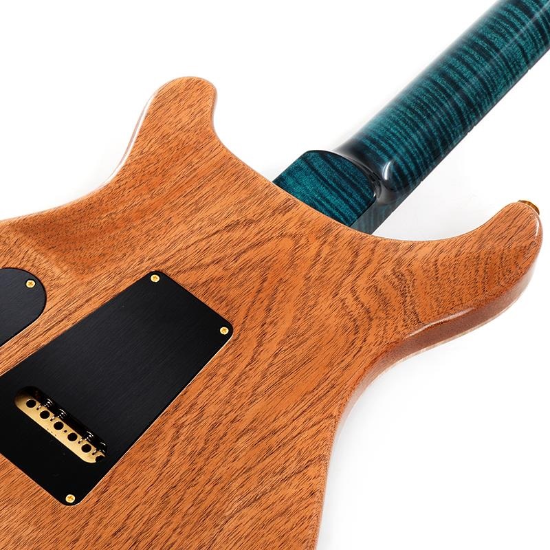 P.R.S. Ikebe 50th Anniversary Wood Library Special Semi-Hollow (Teal) SN.0401649 画像5
